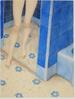 Baño azul